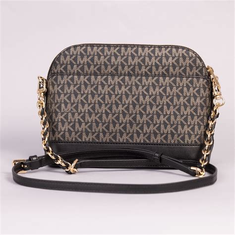 michael kors dome crossbody review|Michael Kors Crossbody monogram.